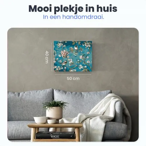 Pintura sobre números - Pájaros y flores, foto 7