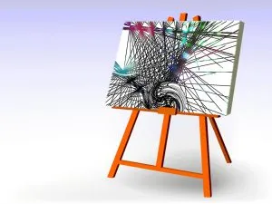 Caballete de pintor