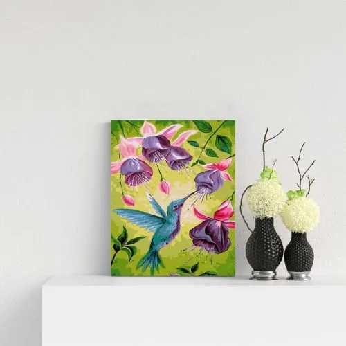Pintar por Números - Colibrí