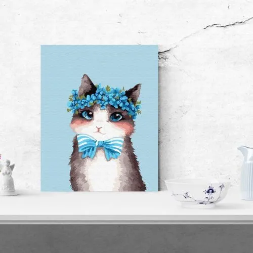 Pintar por Números - Lovely Kitty