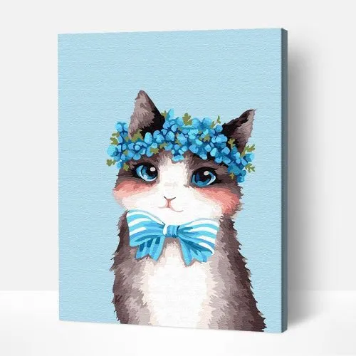 Pintar por Números - Lovely Kitty