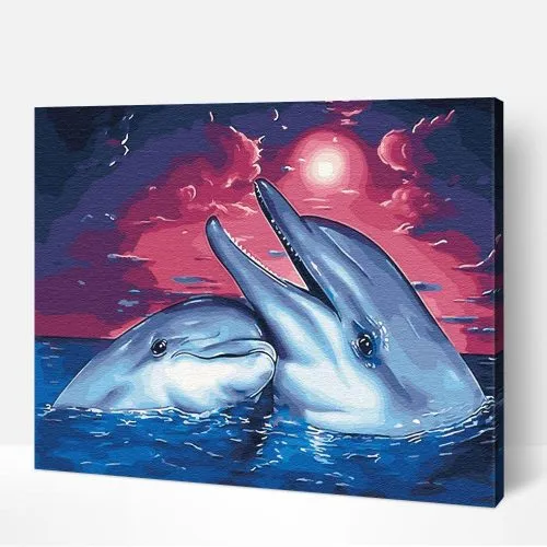 Pintar por Números - Serenata de delfines