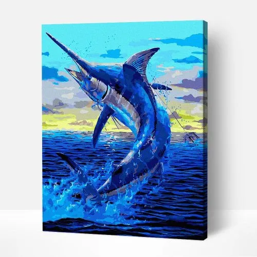 Pintar por Números - Pez espada