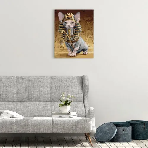 Pintar por Números - Gato Sphynx