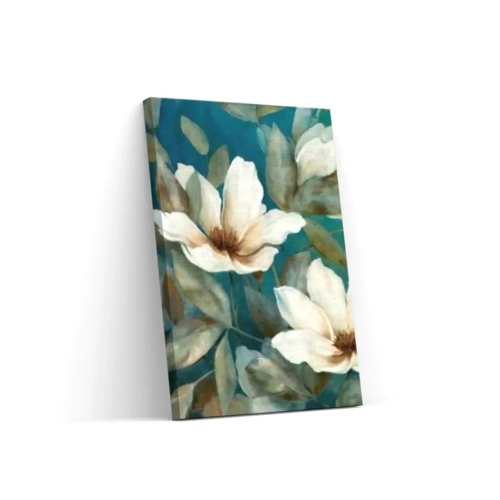 Pintar por Números - Flores blancas