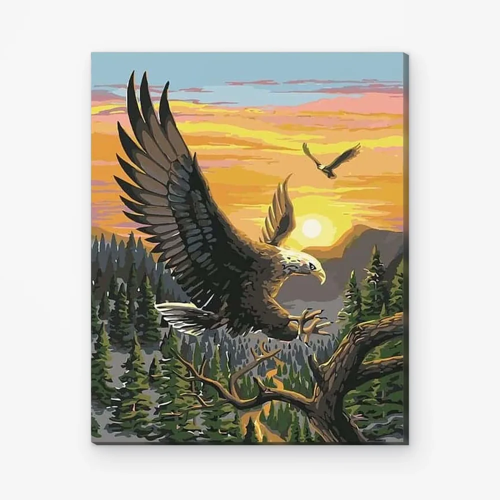 Pintar por Números - Águila