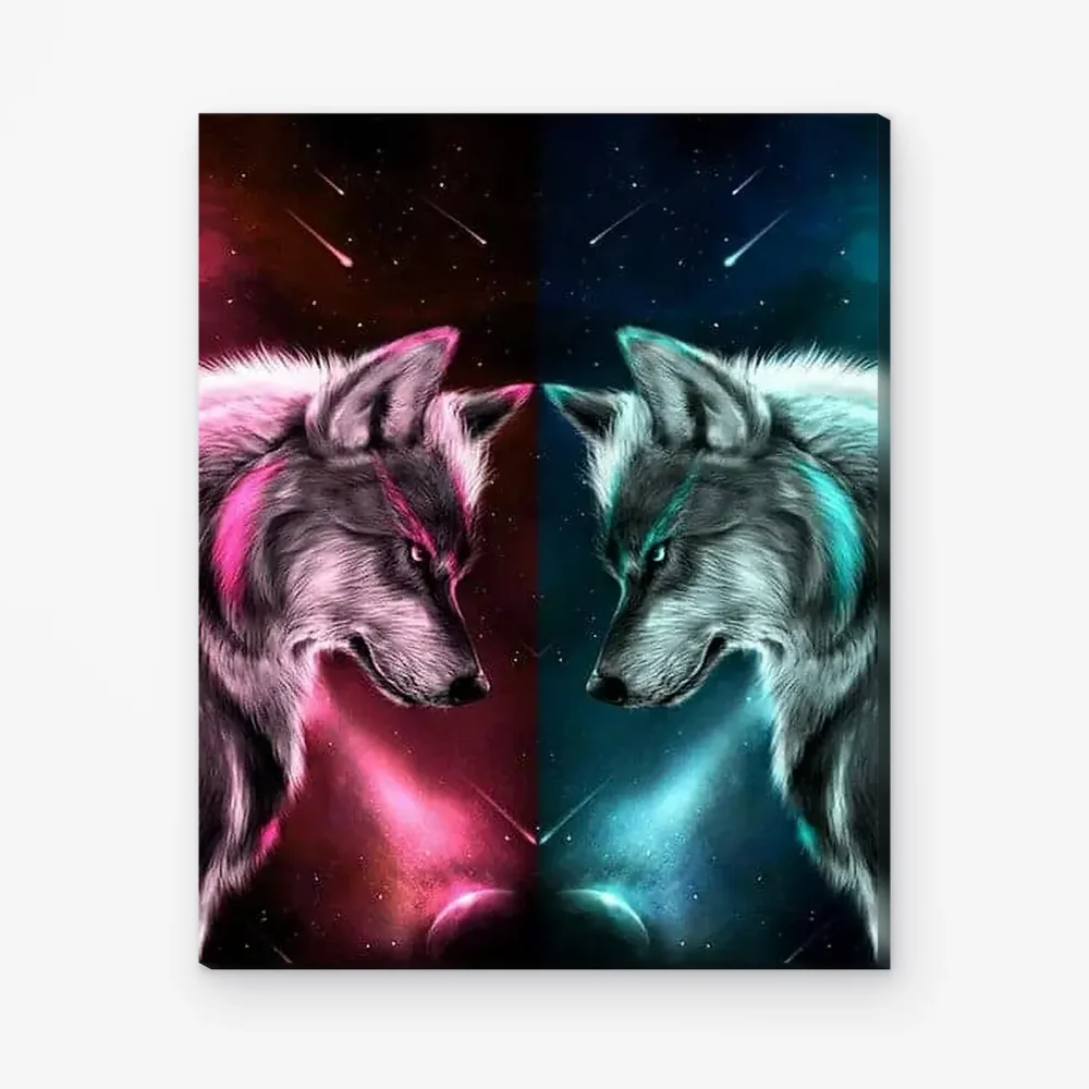 Pintar por Números - Amor de lobo