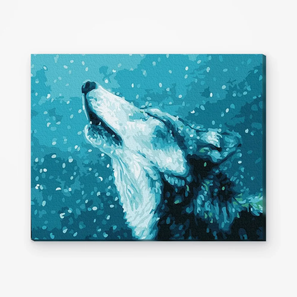 Pintar por Números - Aullido de lobo