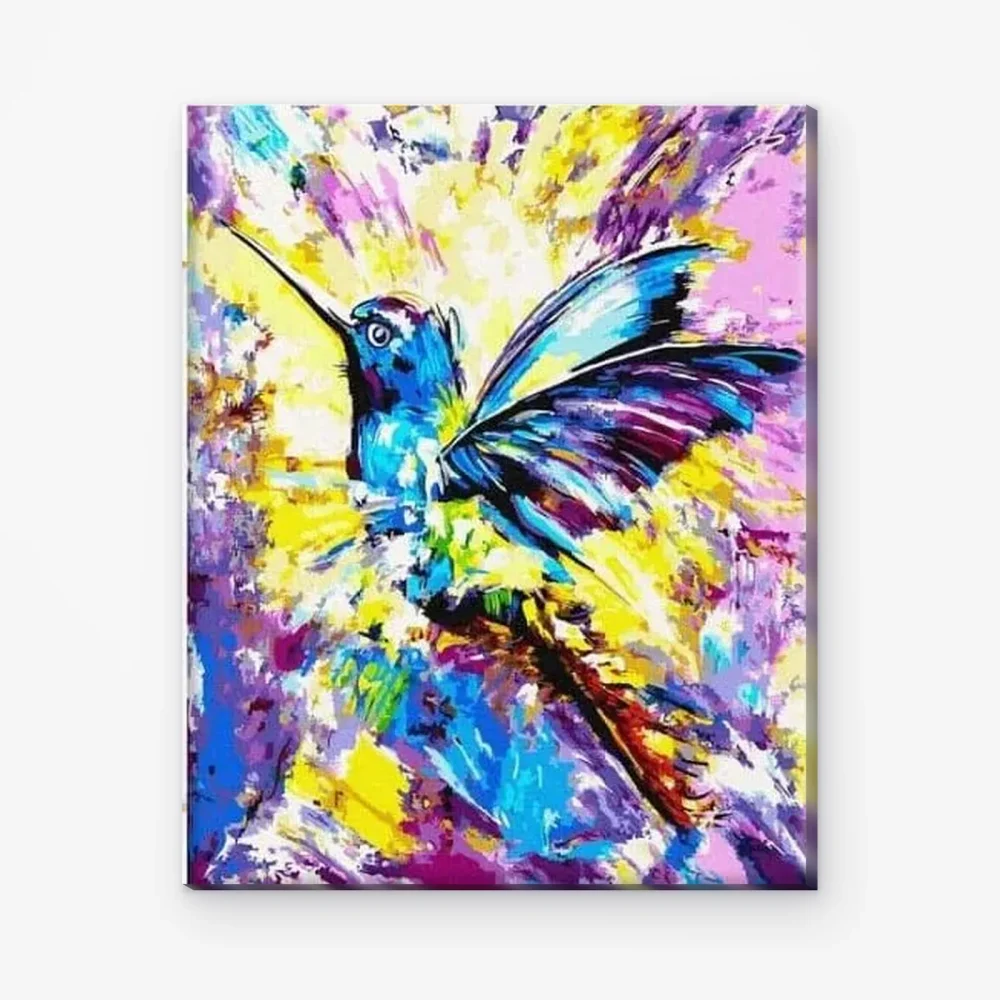 Pintar por Números - Colibrí