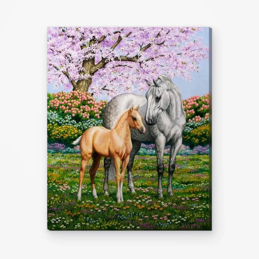Pintar por Números - El regalo de la primavera