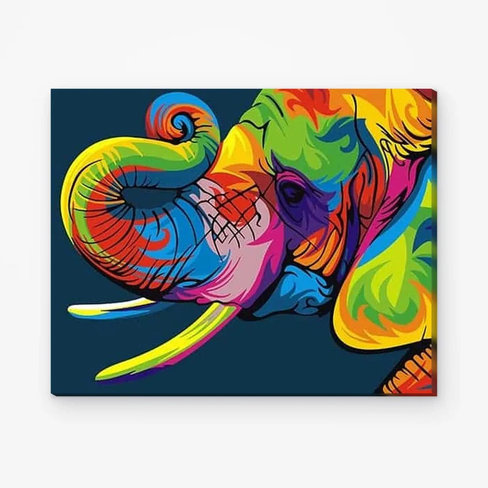 Pintar por Números - Elefante