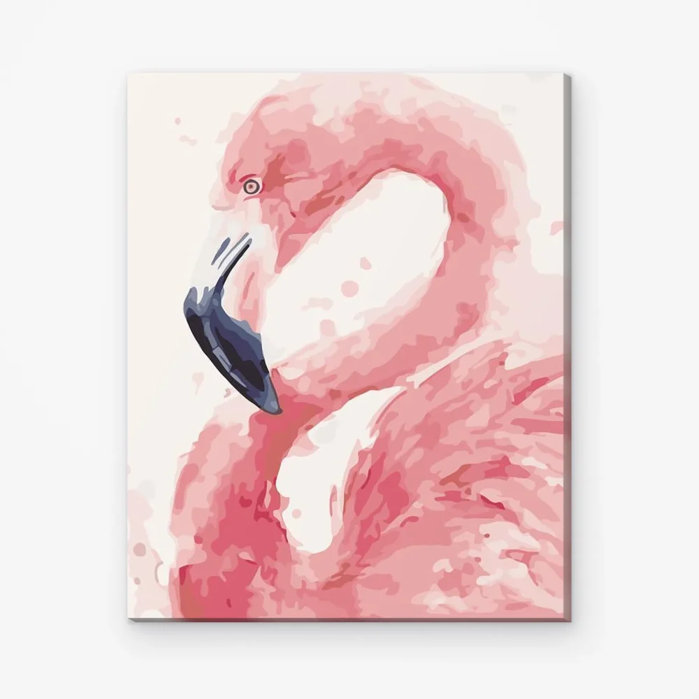 Pintar por Números - Flamingo
