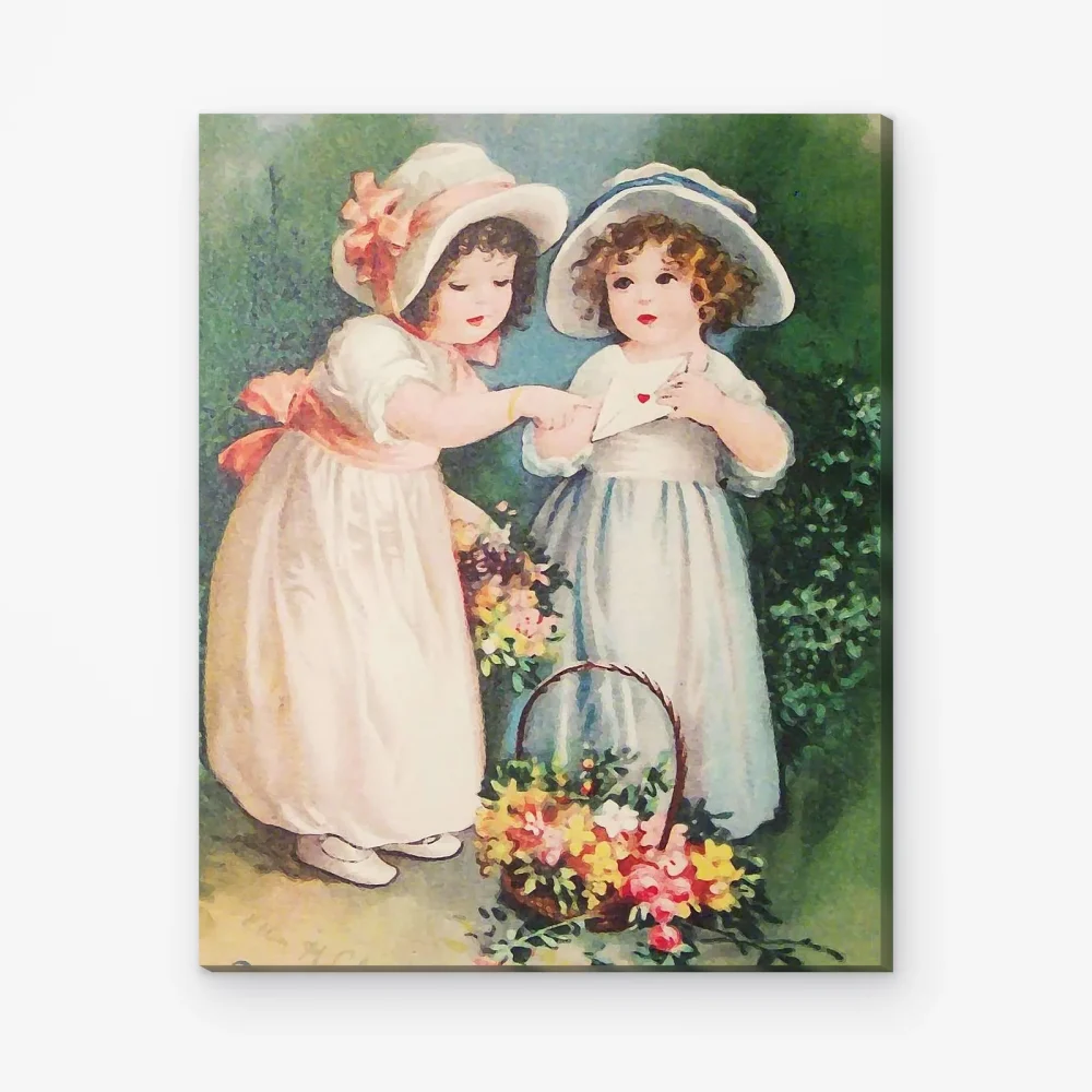 Pintar por Números - Flores Chicas