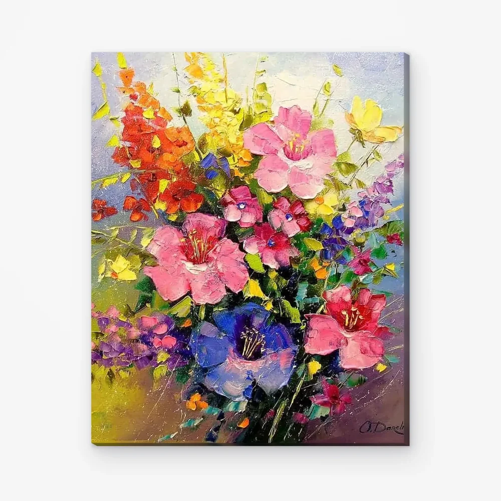 Pintar por Números - Flores del bosque