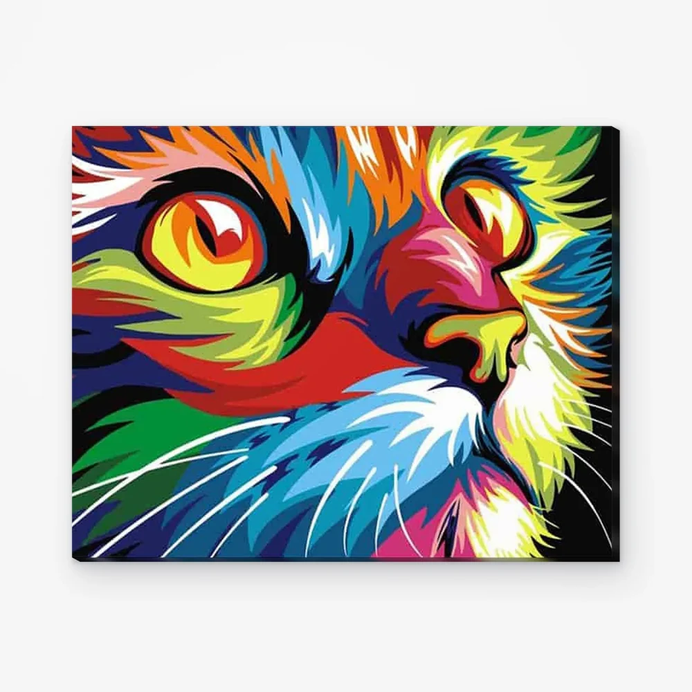 Pintar por Números - Gato de color