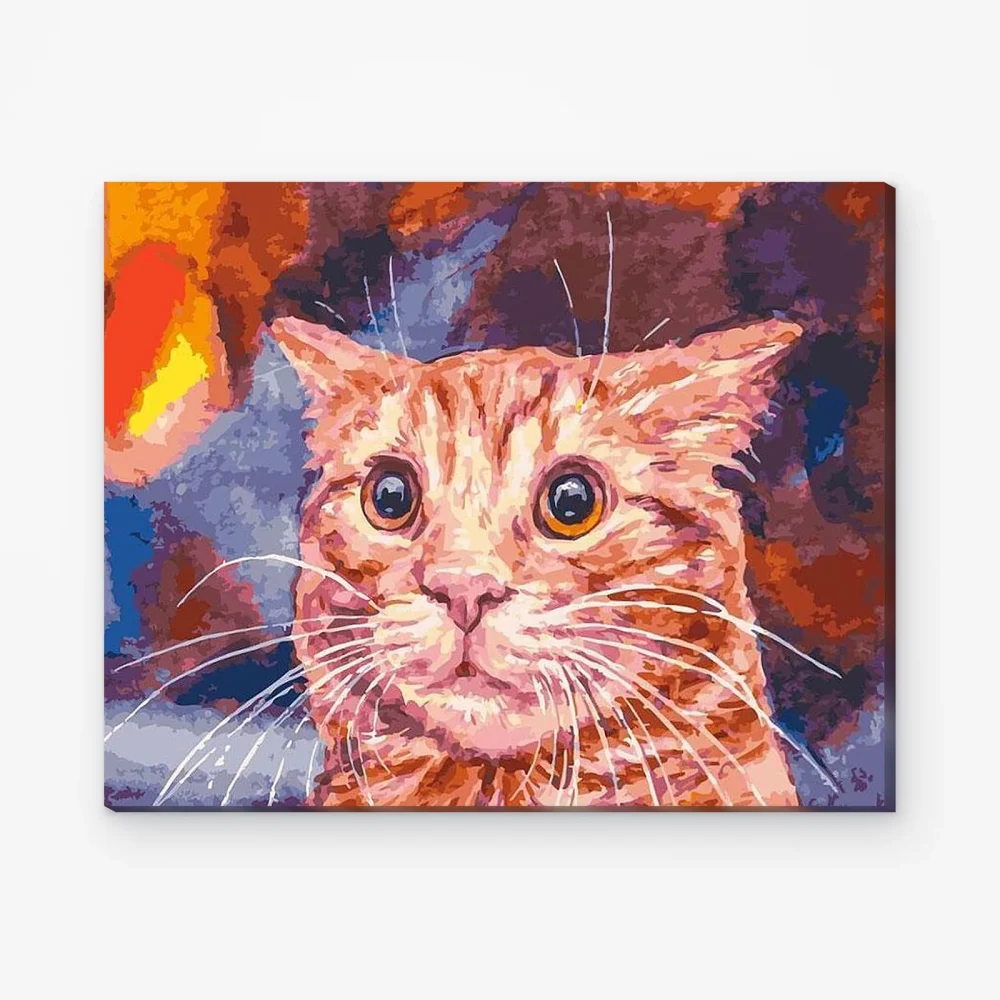 Pintar por Números - Gato divertido