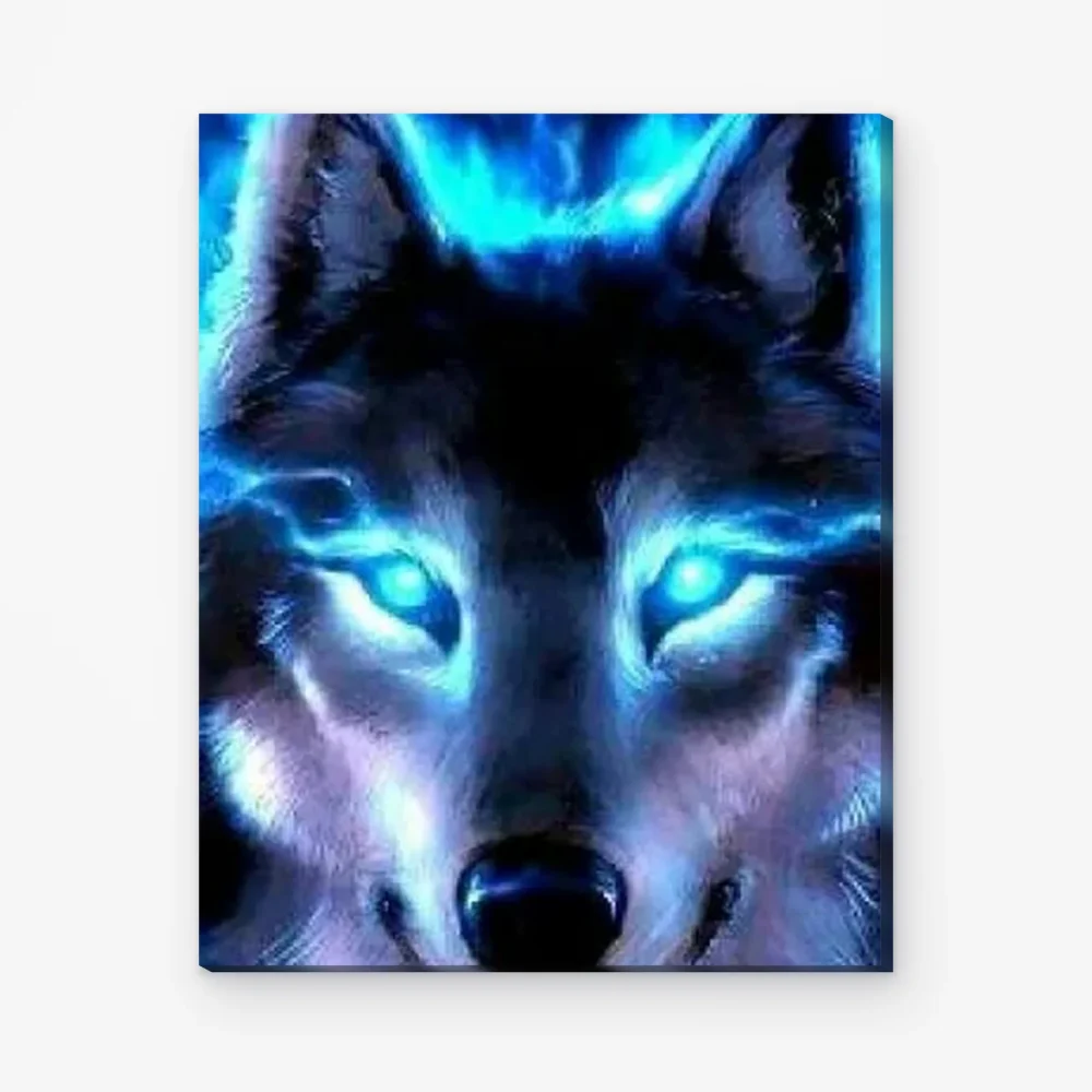Pintar por Números - Iluminación Wolf