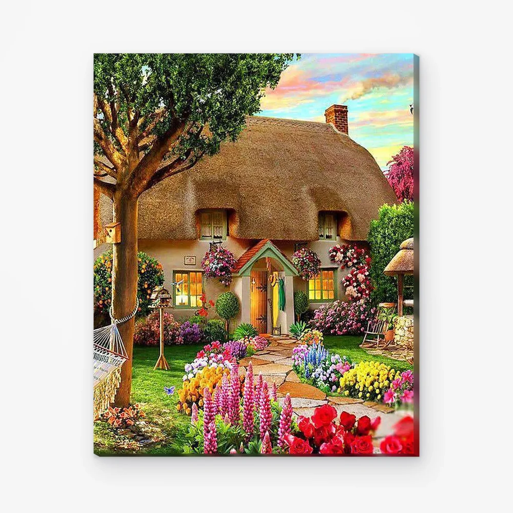 Pintar por Números - Jardín de flores