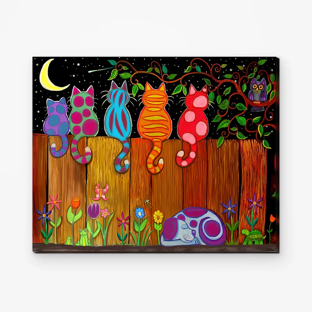 Pintar por Números - Juntos a la luz de la luna