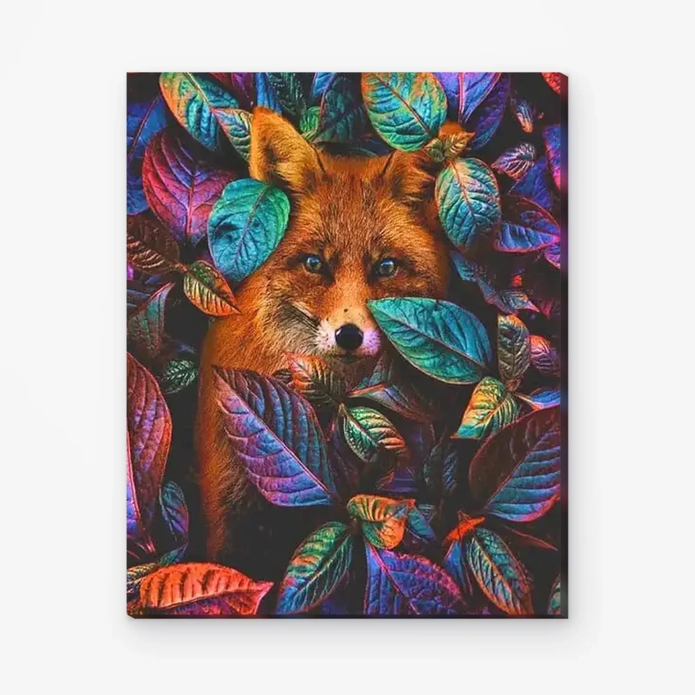 Pintar por Números - Lobo oculto