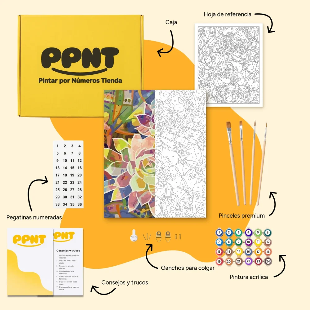 Pintar por Números - Loto de cristal