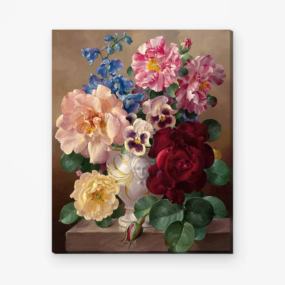 Pintar por Números - Naturaleza muerta - Flores
