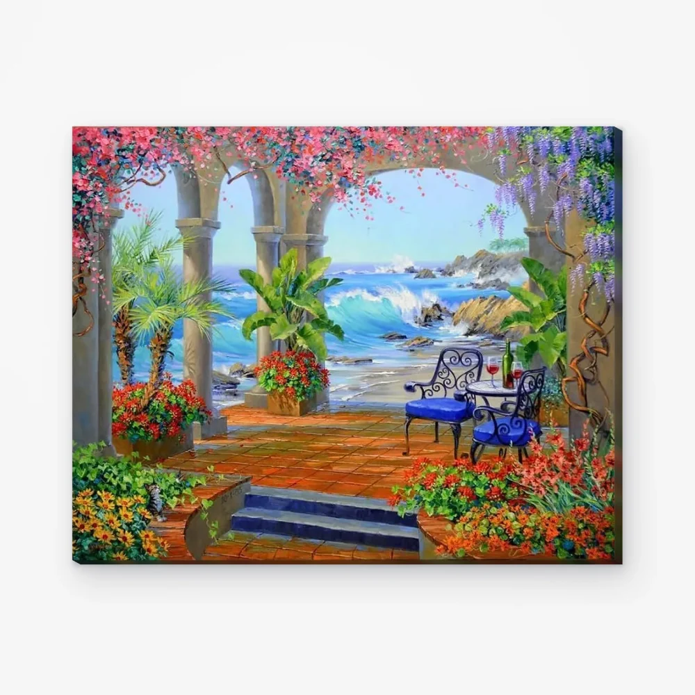 Pintar por Números - Oasis refrescante