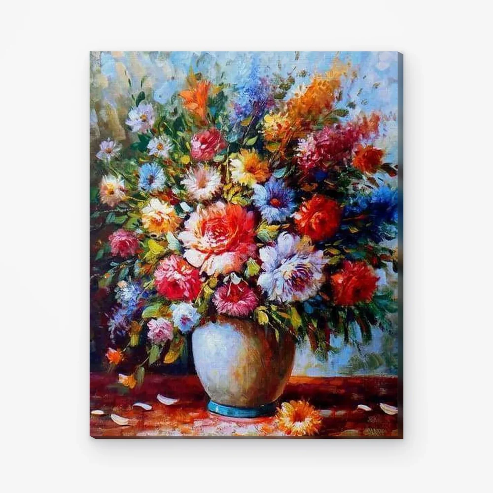 Pintar por Números - Precioso ramo de flores