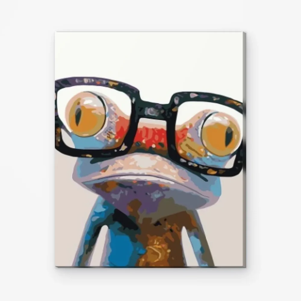 Pintar por Números - Rana muñeca
