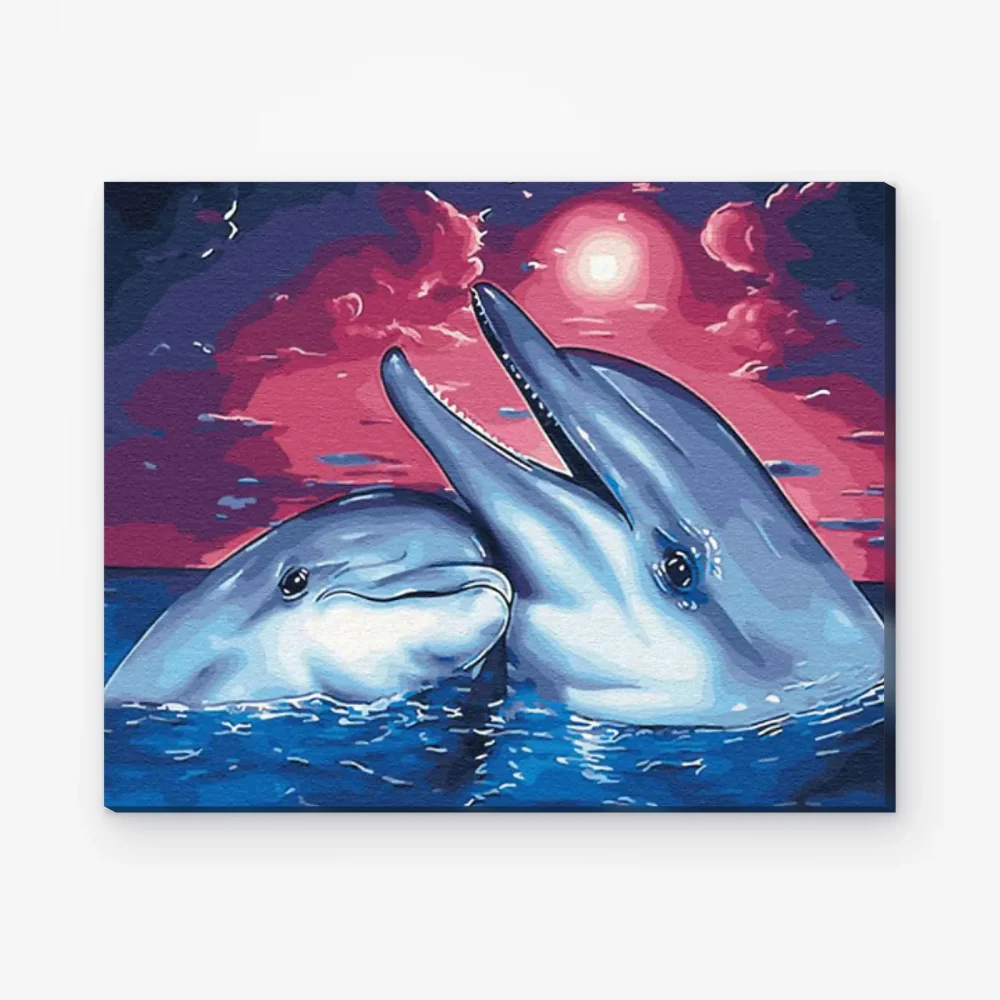 Pintar por Números - Serenata de delfines