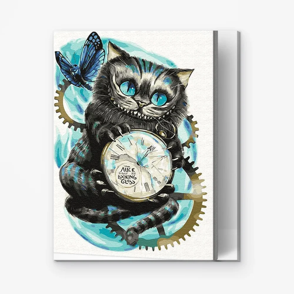 Pintar por Números - Sonrisa de Cheshire