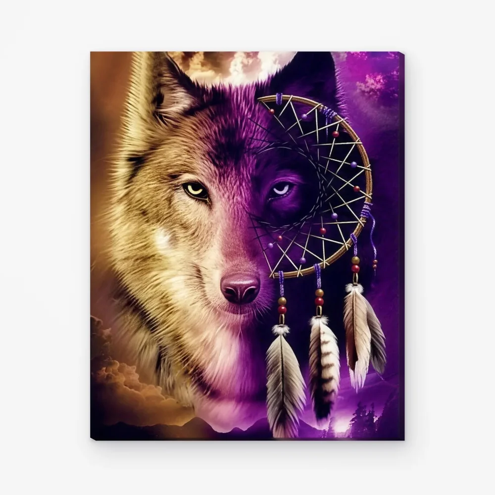 Pintar por Números - Sueño de lobo
