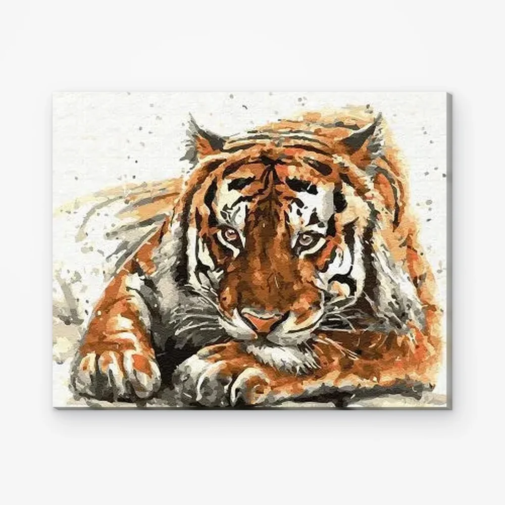 Pintar por Números - Tigre de Amur