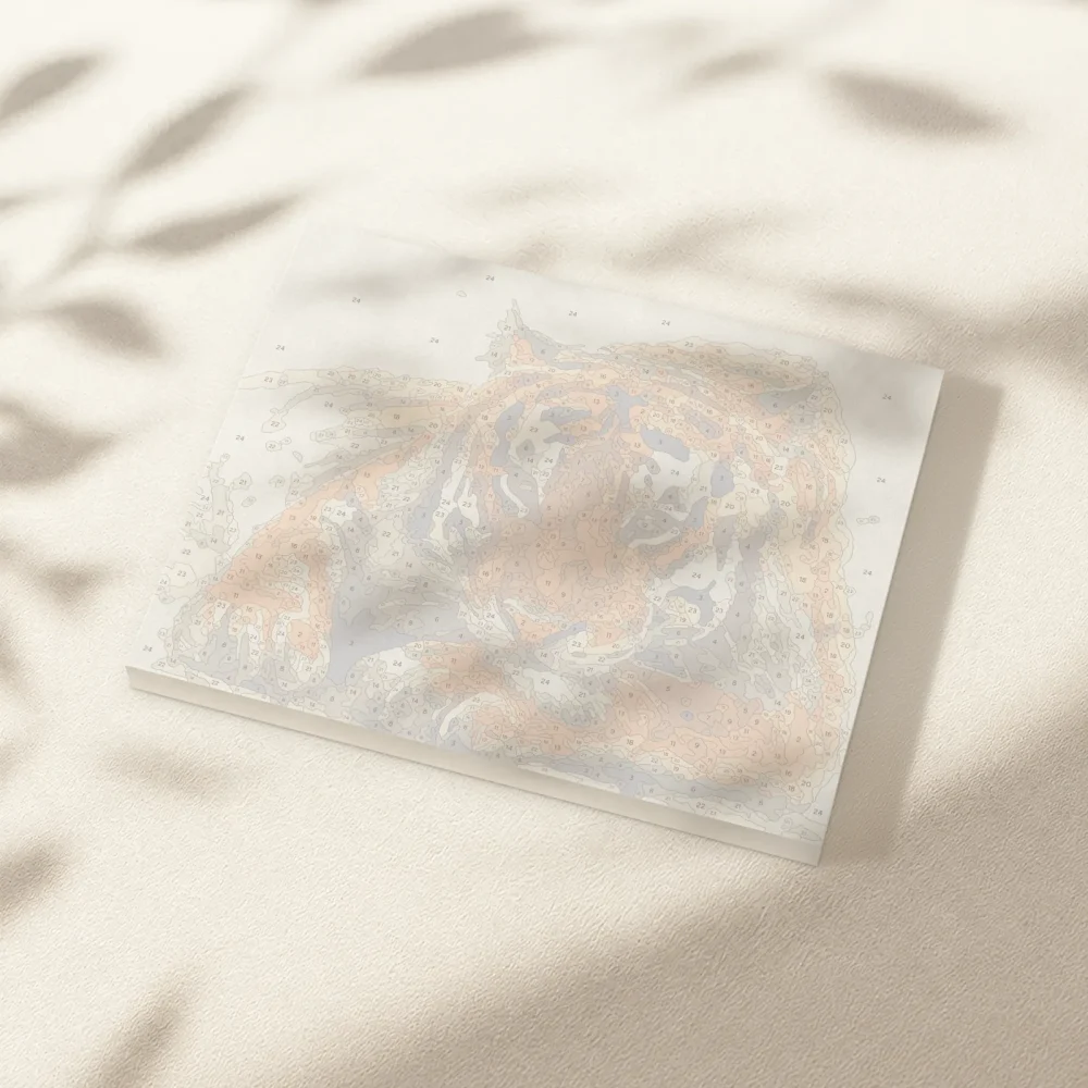 Pintar por Números - Tigre de Amur