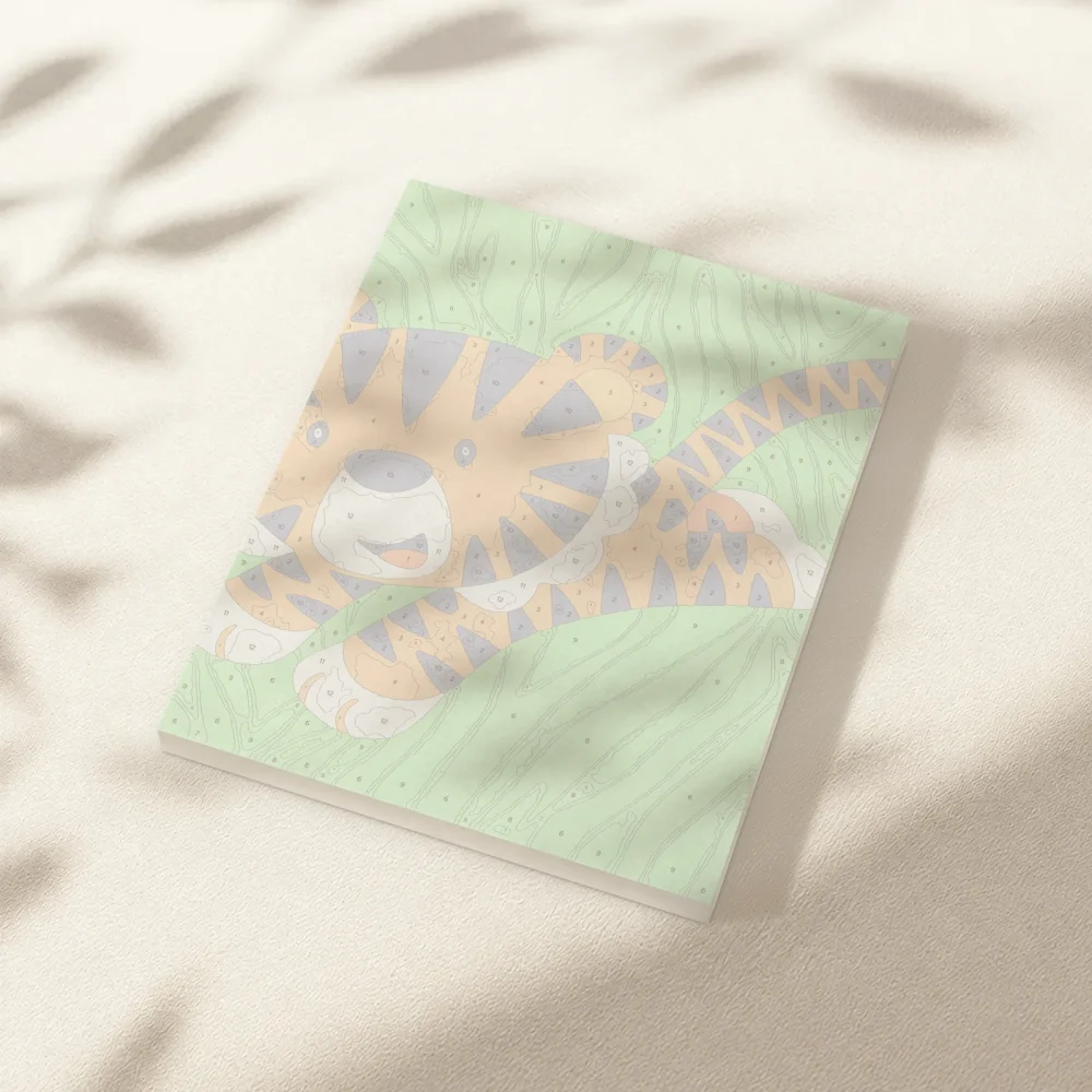 Pintar por Números - Tigre lindo