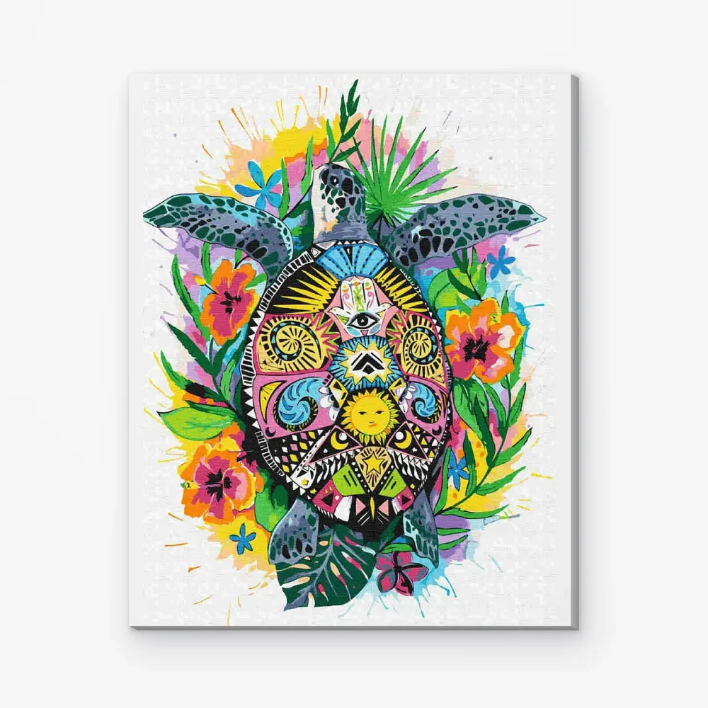 Pintar por Números - Tortuga