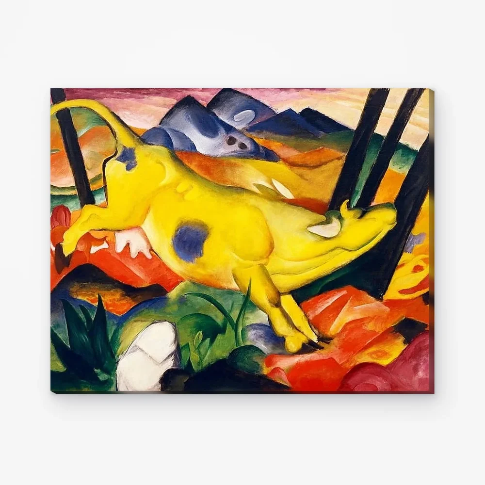 Pintar por Números - Vaca amarilla