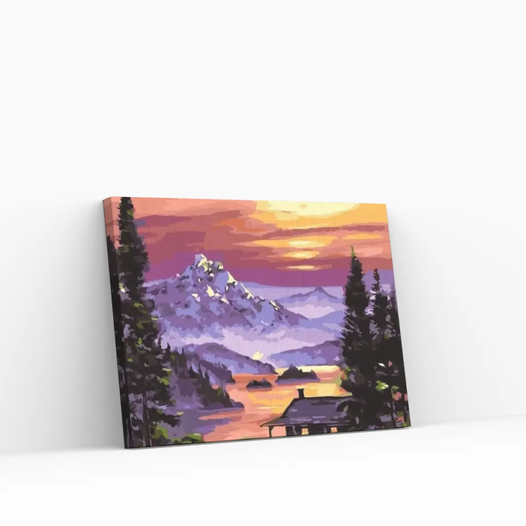 Pintar por Números - Cabaña en la naturaleza