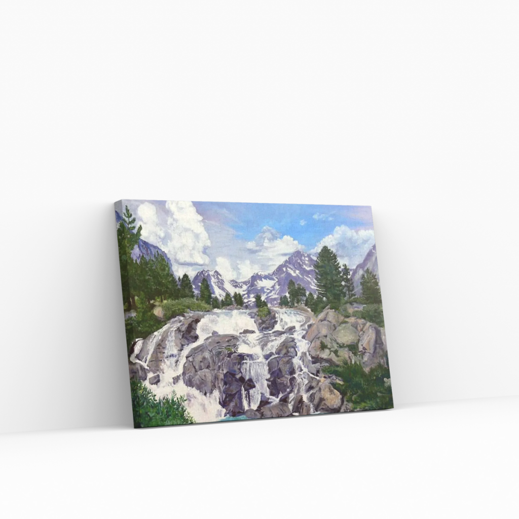 Pintar por Números - Río en Bergen