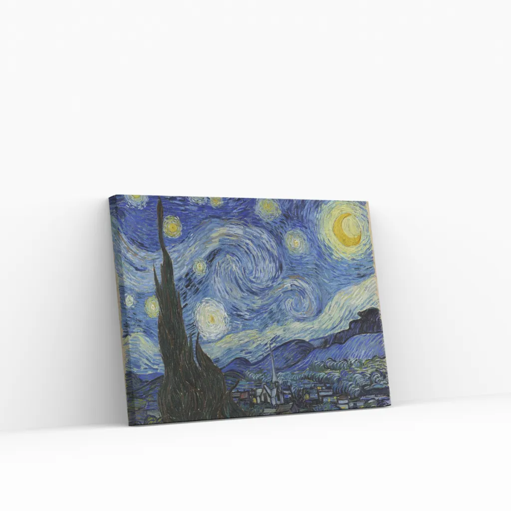 Pintar por Números - Noche estrellada de Van Gogh