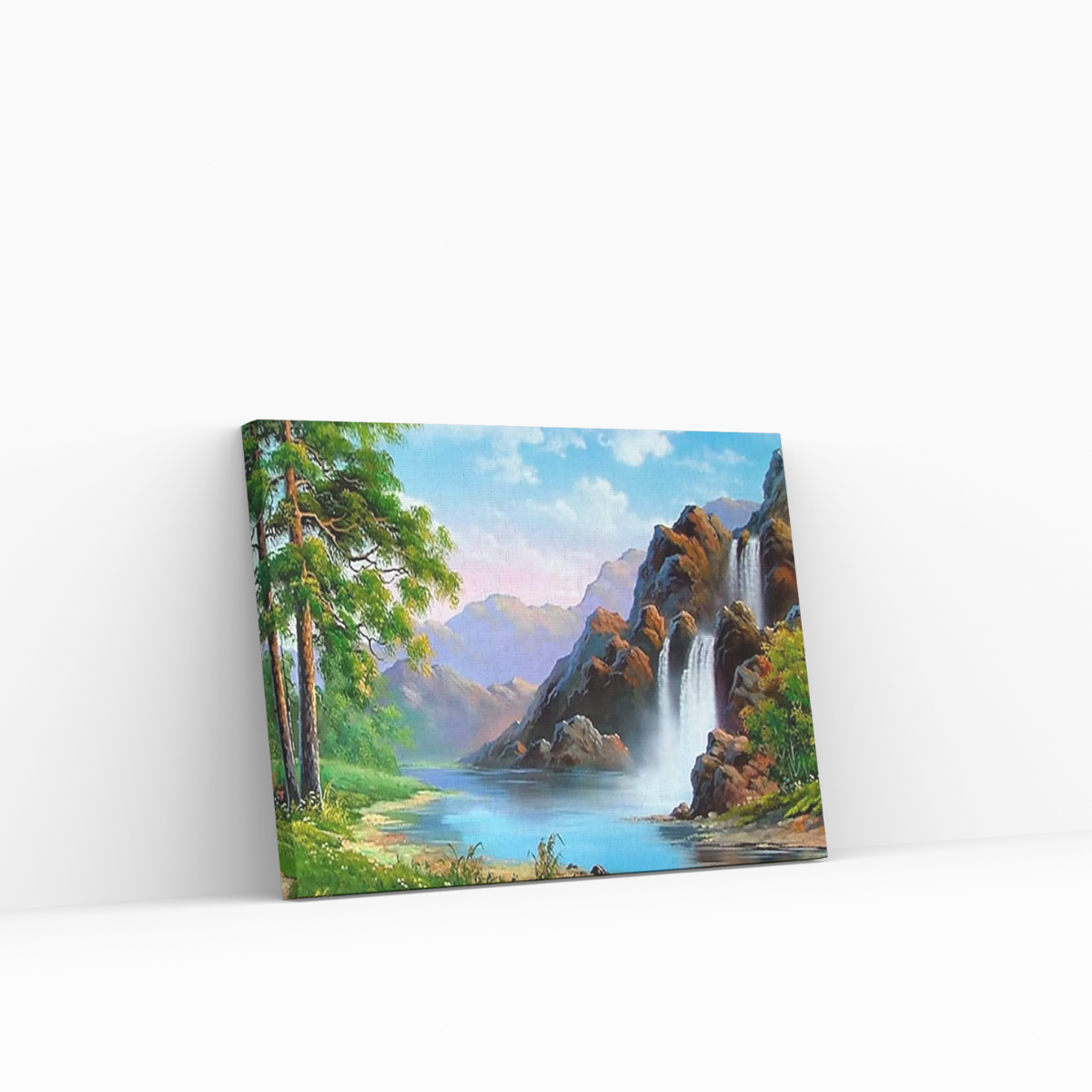 Pintar por Números - Preciosa cascada