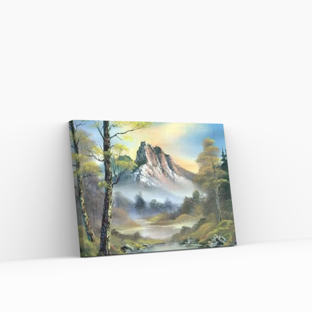 Pintar por Números - Paisaje con montañas