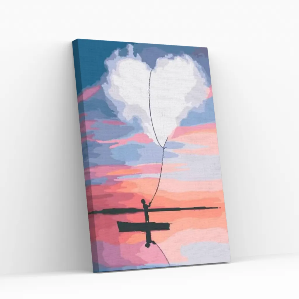 Pintar por Números - De corazón a barco