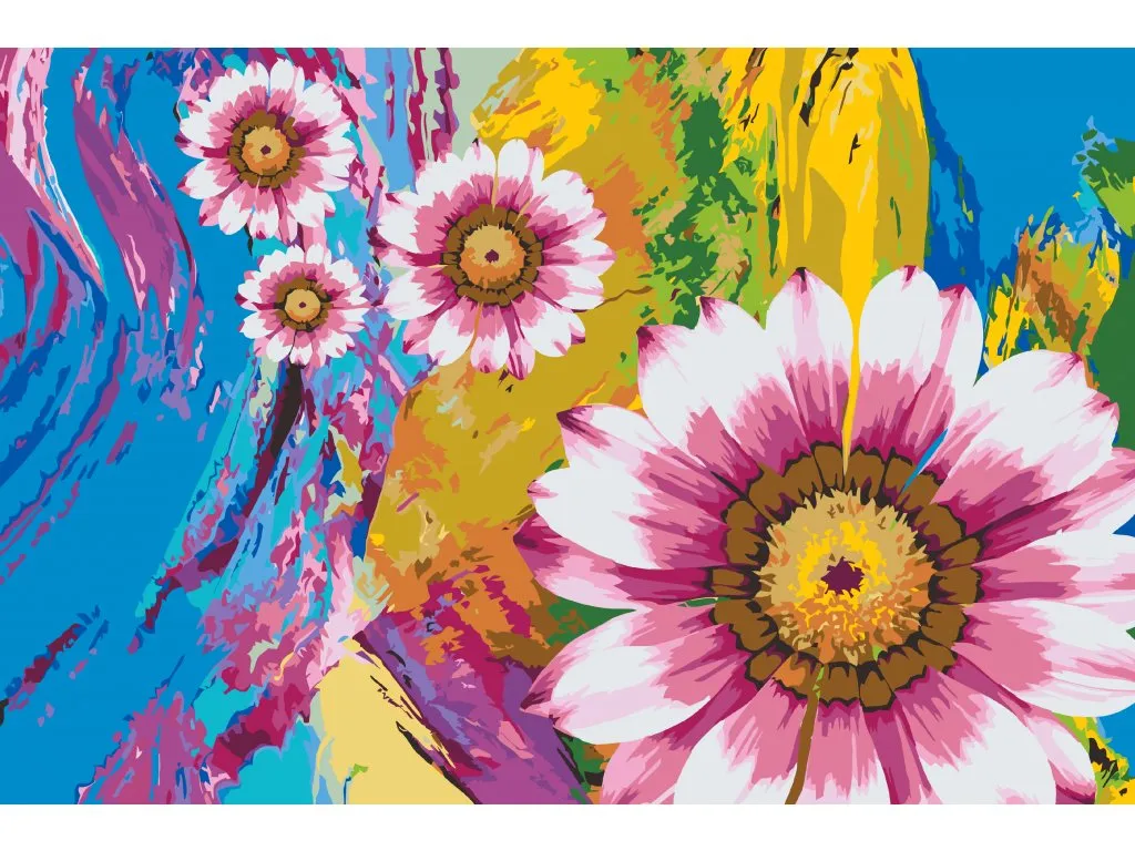 Pintar por Números - Flores de verano