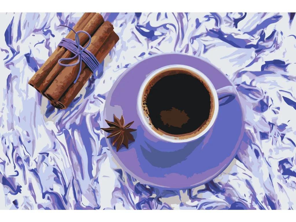 Pintar por Números - Café con canela