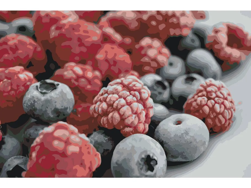 Pintar por Números - Fruta congelada