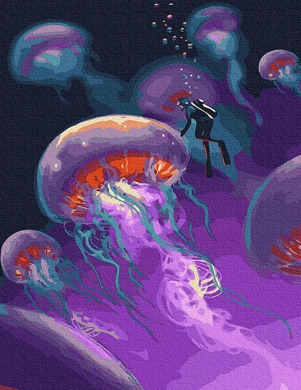 Pintar por Números - Fantasía submarina