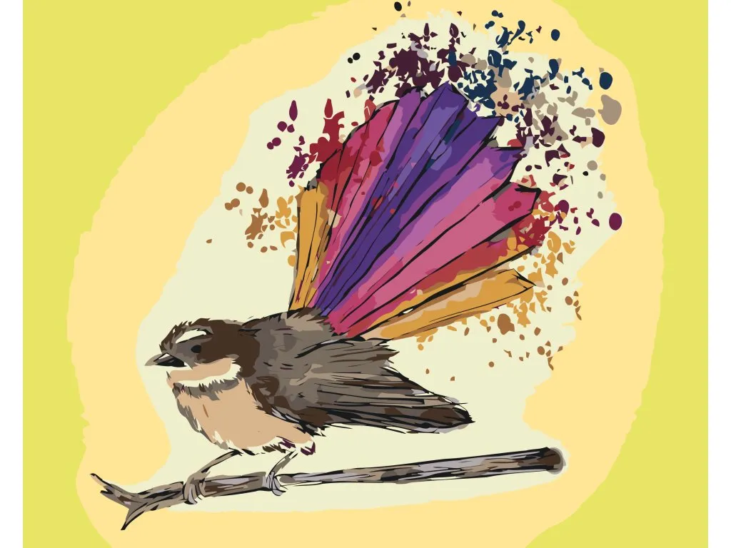 Pintar por Números - Pájaro mágico