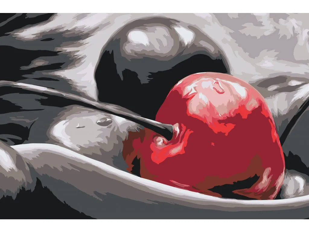 Pintar por Números - Guinda al plato