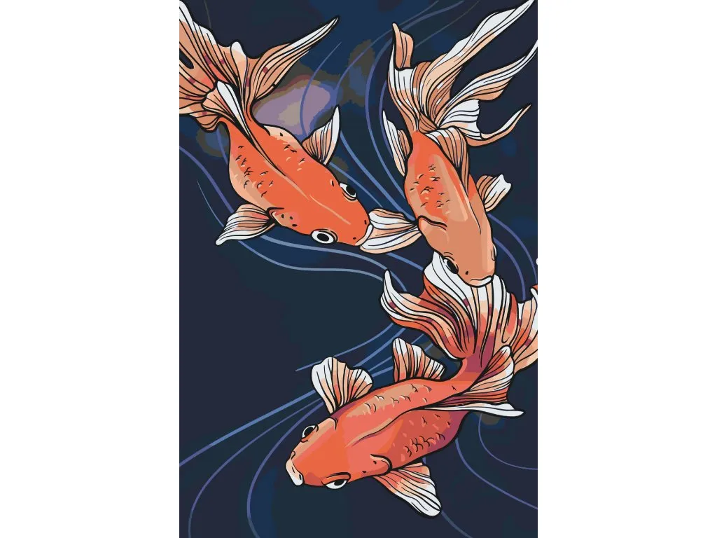 Pintar por Números - Goldfish